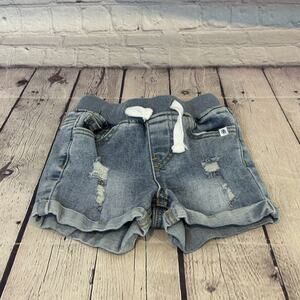 Little Bum Bums Distressed Denim Shorts